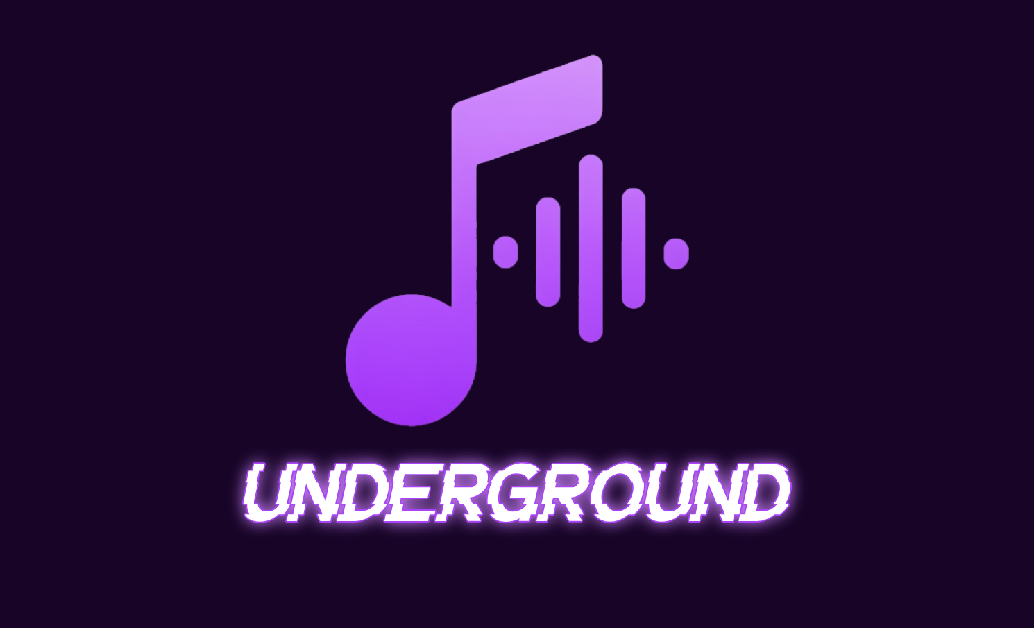 Underground Mobile App Welcome Screen